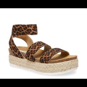 Steve Madden Kimmie Leopard Platform Sandal